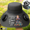 Custom Hat With Fans Solar Power - Personalized Garden Gifts For Gardeners - Garden Queen Vibes