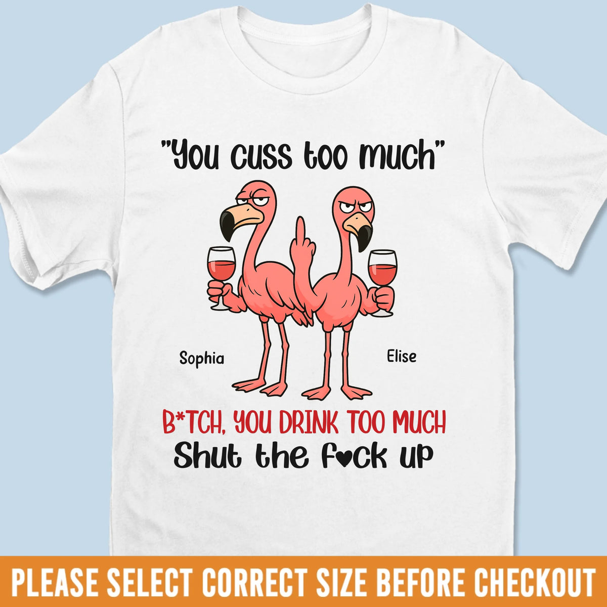 Custom Unisex T-shirt, Premium T-shirt, Hoodie - Personalized Summer Vacation And Travel Gifts For Women - Chosen Sisters, Forever Bonded