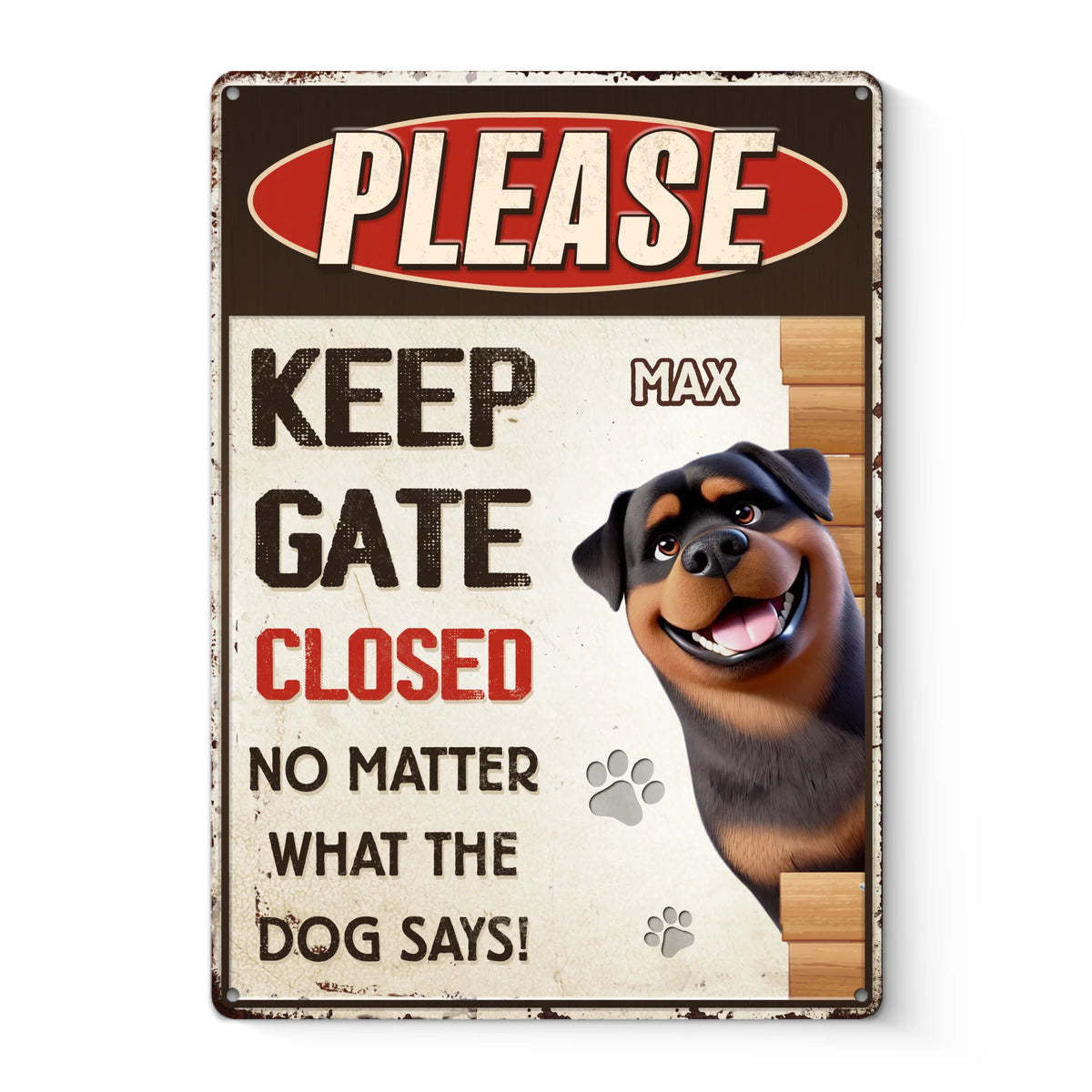 Custom Home Decor Metal Sign - Personalized  Birthday Gifts For Dog Lovers, Dog Dad And Mom - Beware Of Canine Charmers