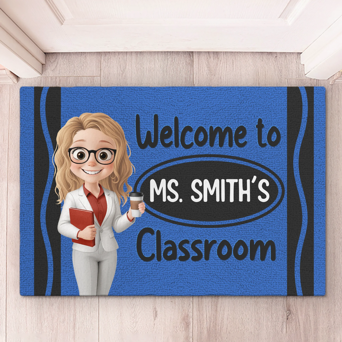Custom Classroom Decor Decorative Mat - Personalized Back To School Gifts For Teachers - Where Young Minds Grow