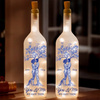 Custom Bottle Lamp - Personalized Anniversary Wedding Gifts For Husband And Wife, Him And Her - Roots Of Love Run Deep