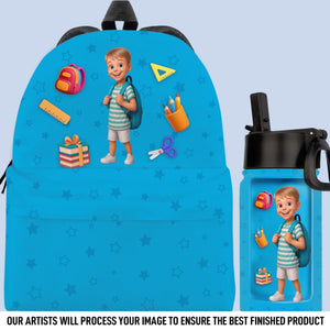 BG BACK PACK + BOTTLE