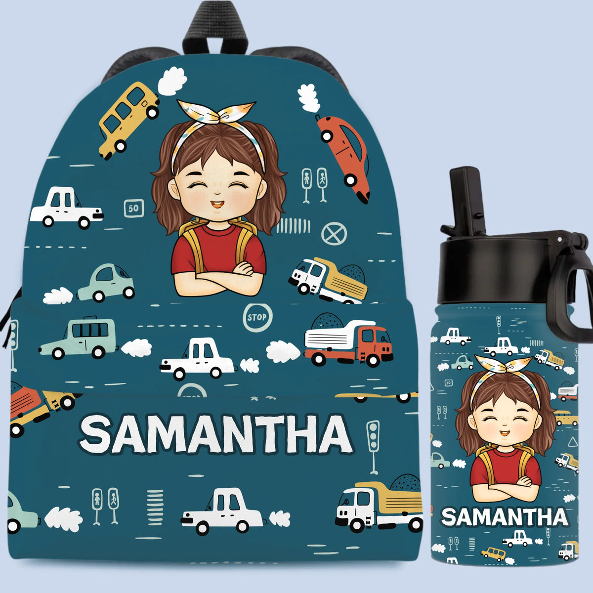 BG BACK PACK + BOTTLE