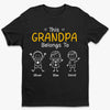 Custom Unisex T-shirt, Premium T-shirt, Hoodie - Personalized Birthday Gifts For Dad, Grandpa - Promoted To Grandpa
