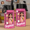 Custom Photo 3D Inflated Effect Printed Kids Water Bottle - Personalized Back To School Gifts For Kids - Let’s Make This School Year Magical