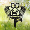 Custom Metal Garden Stake - Personalized Pet Memorial Sympathy Gifts For Dogs, Cats - Forever In Our Hearts