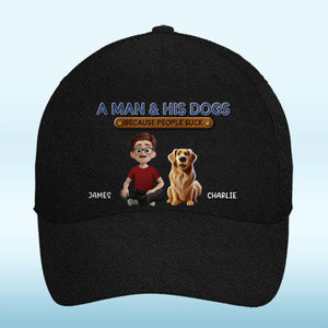 Custom Hat, All Over Print Classic Cap - Personalized Birthday Gifts For Dog Lovers, Dog Dad And Mom - The Pack’s Favorite Human