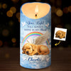 Custom Photo LED Candle - Personalized Pet Memorial Sympathy Gifts For Dogs, Cats - Your Light Will Always Shine In My Heart