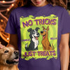 Custom Unisex T-shirt, Premium T-shirt, Hoodie - Personalized Halloween Birthday Gifts For Dog Lovers, Dog Dad And Mom - Creep It Real With My Pups