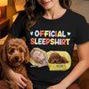 Custom Unisex T-shirt, Premium T-shirt, Hoodie - Personalized Birthday Gifts For Dog Lovers, Dog Dad And Mom - Sleeping Beauties In Progress
