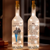 Custom Bottle Lamp - Personalized Best Friend Birthday Gifts For Women, Besties, Sisters, BFF - Lighting The Way Together