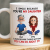 Custom Mug - Personalized Birthday Gifts For Mom, Dad, Daughter - Love Served Daily