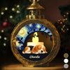 Custom Candlelight Lantern Ornament - Personalized Pet Christmas Memorial Sympathy Gifts For Dogs, Cats - Always Missed Never Replaced