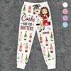 Custom Unisex Sweatpants - Personalized Birthday Gifts For Besties, Sisters, BFF, Family, Yourself - Just A Girl Who Loves Wine