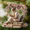 Custom Acrylic Ornament - Personalized Christmas Bookish Gifts For Book Lovers, Bookworms, Readers - Serenity In Every Page