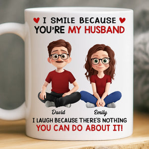 Custom Mug - Personalized Anniversary Wedding Gifts For Husband And Wife, Him And Her - Loving You Always More