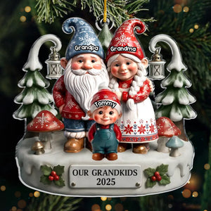 Custom Acrylic Ornament - Personalized Christmas Birthday Gifts For Mom, Dad, Grandma, Grandpa, Kids - Together Home Feels More Magical