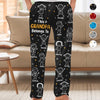 Custom Pajama Pants - Personalized Christmas Birthday Gifts For Kids, Dog Cat Lovers - Made With Love And Grandkid Chaos