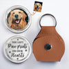 Custom Photo Pocket Hug - Personalized Pet Memorial Sympathy Gifts For Dogs, Cats - Missed But Never Forgotten