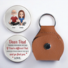 Custom Pocket Hug - Personalized Birthday Gifts For Mom, Dad - A Hug From My Heart