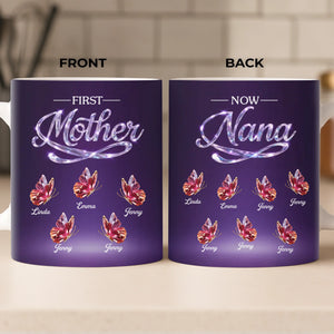 Custom Mug - Personalized Mother's Day Gifts For Mom, Grandma - Mom And Grandma Forever