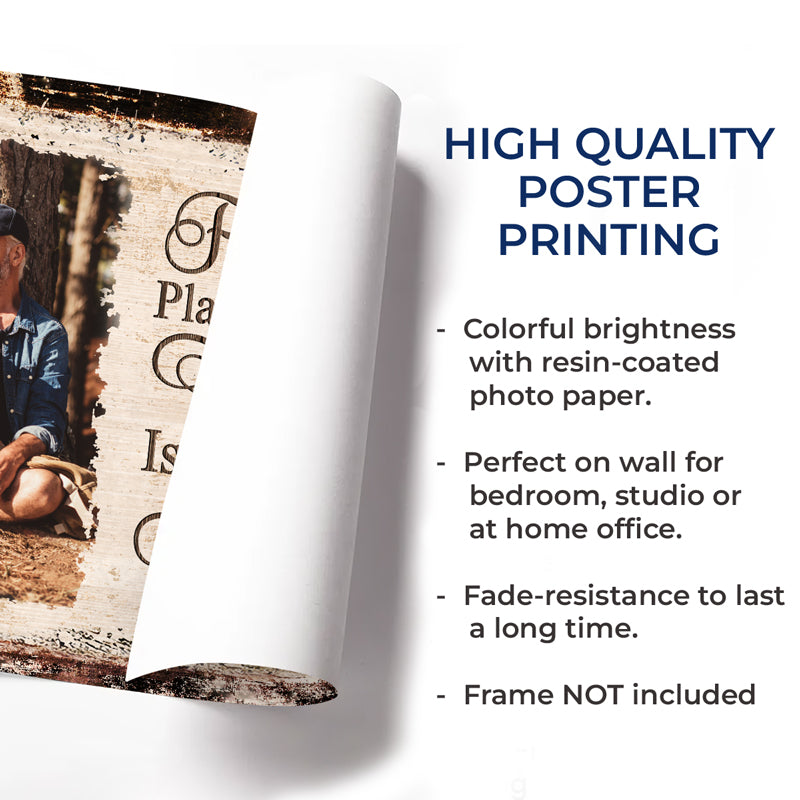 Custom Photo My Favorite Love Story Is Ours - Couple Personalized Custom Horizontal Poster - Gift For Husband Wife, Anniversary