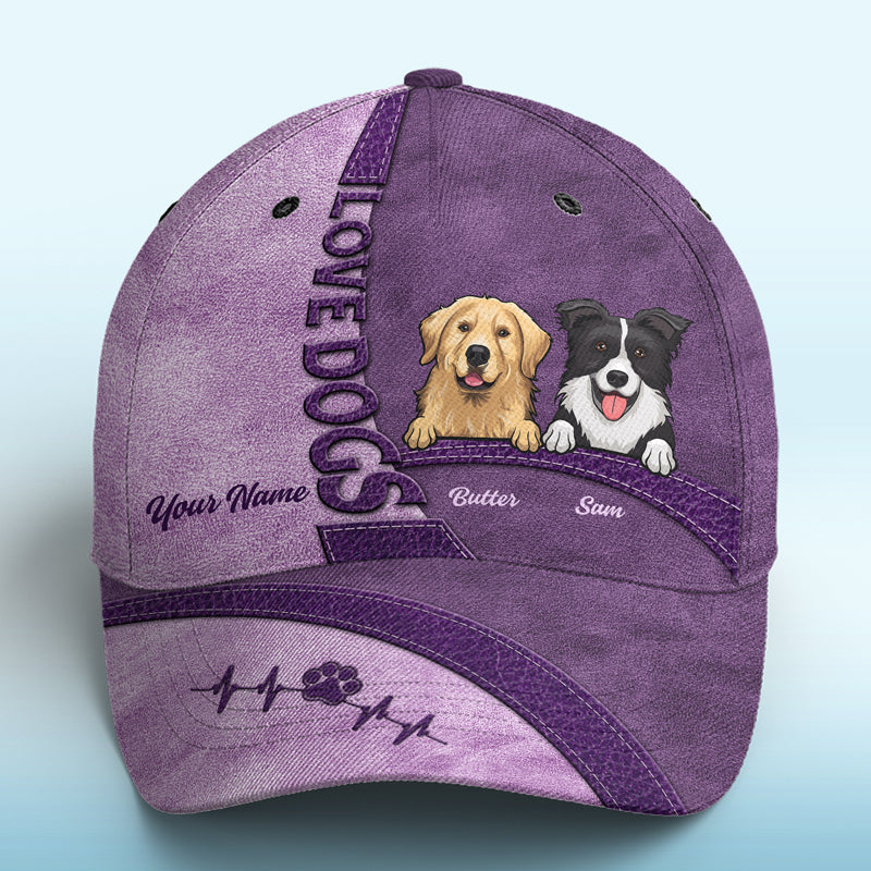 Pawsome Vibes Only - Dog & Cat Personalized Custom Hat, All Over Print Classic Cap - Gift For Pet Owners, Pet Lovers