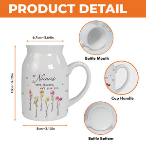 Grandmothers Are A Gift Not To Be Taken Lightly - Family Personalized Custom Home Decor Flower Vase - House Warming Gift For Mom, Grandma