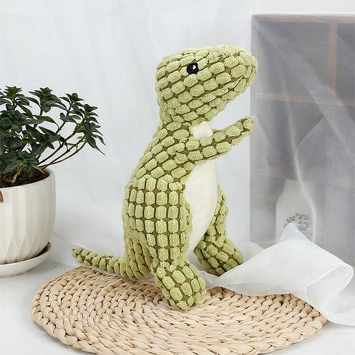 Dino Plush Dog Toy, Chew Toy For Dog