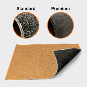 Custom Home Decor Decorative Mat - Personalized Birthday Gifts For Dog Cat Lovers, Dog Dad And Mom, Cat Owners - Don't Let The Cat Out No Matter What He Tells You