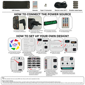 Glow On The Go, Car Led Light Banner - Gift For Family Members, Best Friends, BFF, Husband Wife