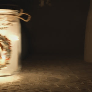 Custom Photo Our Love Is The Real Masterpiece Here - Couple Personalized Custom Mason Jar Light - Gift For Husband Wife, Anniversary