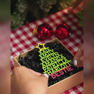 Custom Wood Ornament - Personalized Christmas Birthday Gifts For Family, Kids - The Best Part Of Christmas Holiday