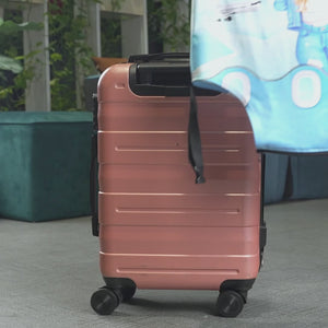 Up In The Clouds, Where I Belong - Travel Personalized Custom Luggage Cover - Summer Vacation Gift, Gift For Adventure Travel Lovers