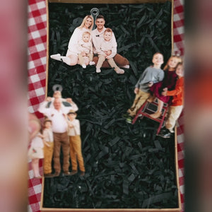 Custom Photo Custom Photo Acrylic Ornament - Personalized  Christmas Birthday Gifts For Mom, Dad, Kids - Keep Calm And Have A Merry Christmas