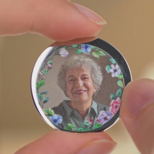 Custom Photo Pocket Hug - Personalized Memorial Sympathy Gifts For Loss Of Mom, Dad - I Will Carry Your Memory With Me