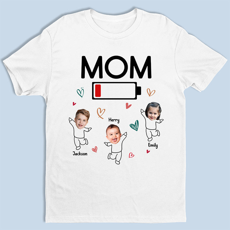 Custom Photo Mom Needs A Nap - Family Personalized Custom Unisex T-shirt, Hoodie, Sweatshirt - Birthday Gift For Mom