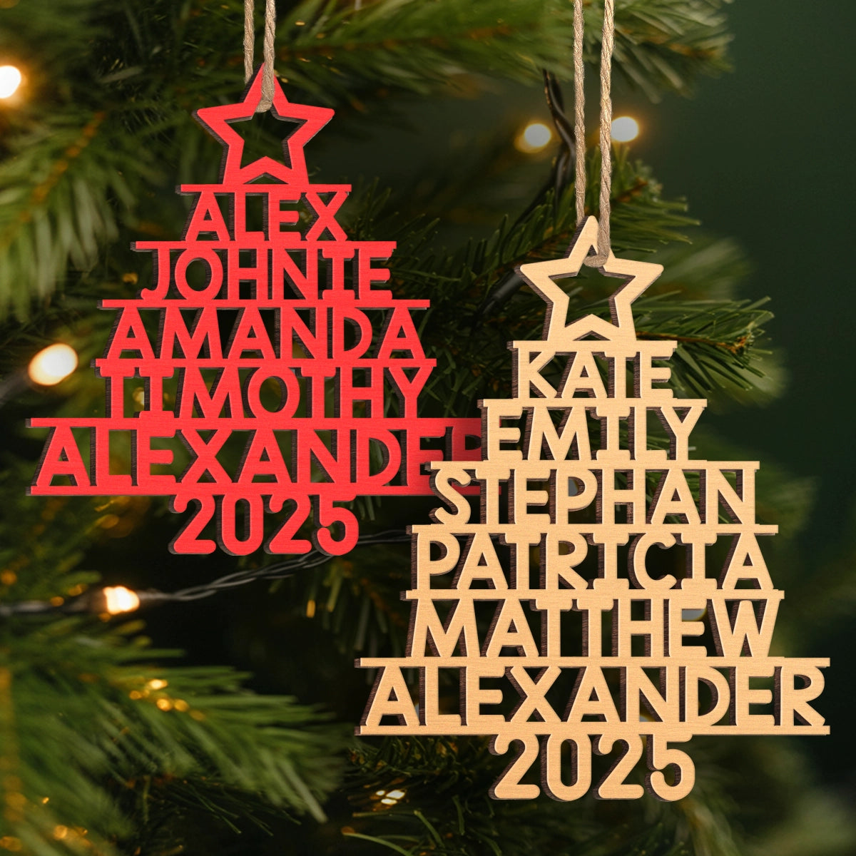 Custom Wood Ornament - Personalized Christmas Birthday Gifts For Family, Kids - The Best Part Of Christmas Holiday
