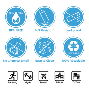 Let That Shit Go - Yoga Personalized Custom Water Tracker Bottle - Gift For Yoga Lovers